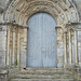 Portail de l'ancienne église Notre-Dame de la Couldre à Parthenay