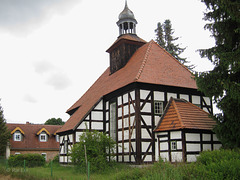 alte Fachwerkkirche Pechern