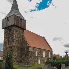 Alte Feldsteinkirche in Grießen