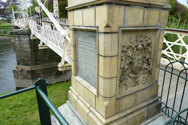 Hereford 2013 – Victorian bridge over the River Wye