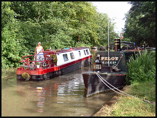 boats near Isis Bridge