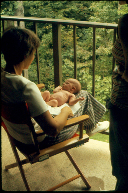 Elise's First Week Home; August 1974