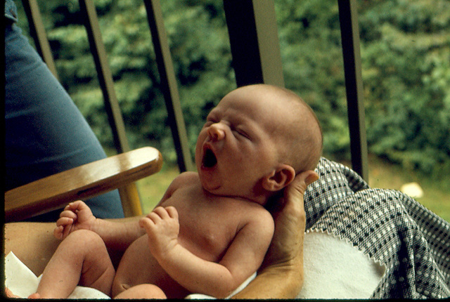 Elise's First Week Home; August 1974