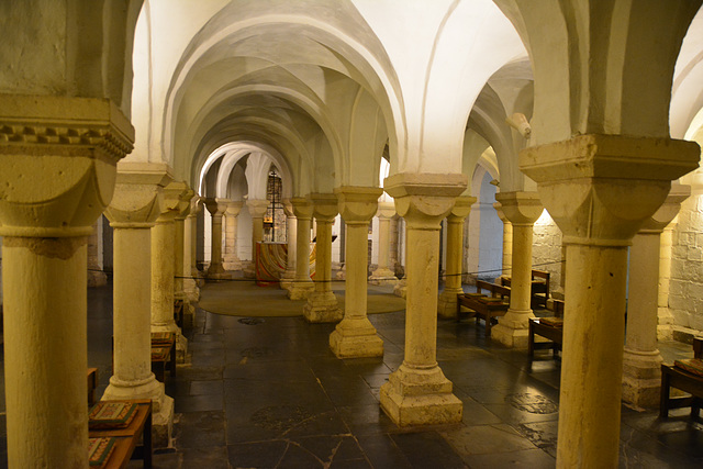Worcester Cathedral 2013 – Crypt