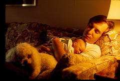 Elise's First Week Home; August 1974