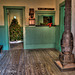 Heritage Village Historic Train Depot Waiting Room - HDR