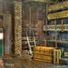 Heritage Village RR Depot Interior - HDR