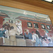 Half of the third panel, post office mural, Redondo Beach