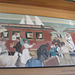 Half of the third panel, post office mural, Redondo Beach