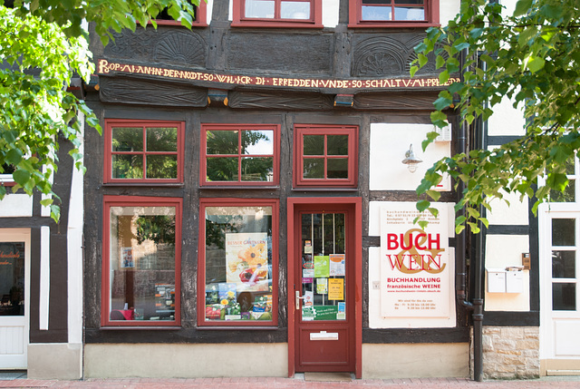 Buch & Wein - das ist fein / book & wine - that goes fine