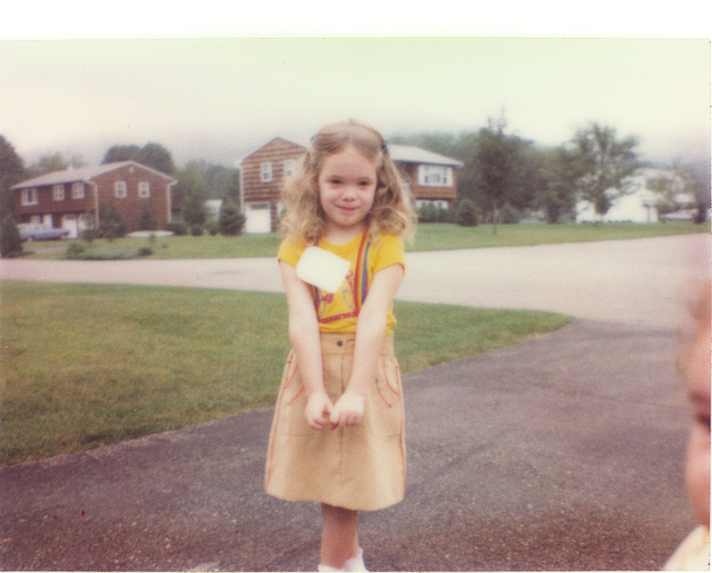 First Day of Kindergarten, 1979