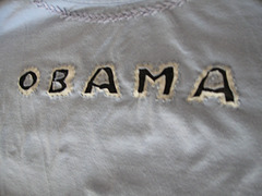 Reverse-applique Obama