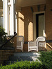 Brick House/White Wicker