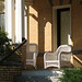 Brick House/White Wicker