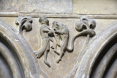 Worcester Cathedral 2013 – Fighting a wolf