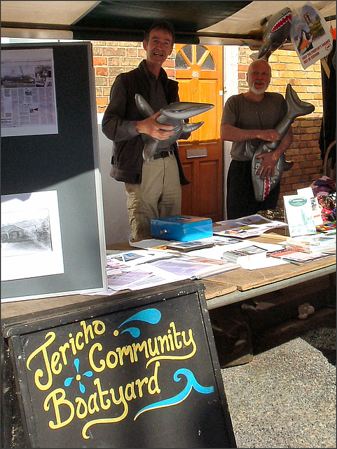 Jericho Boatyard stall