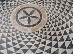 Outdoor floor, Getty Villa