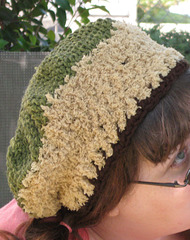 Crocheted hat