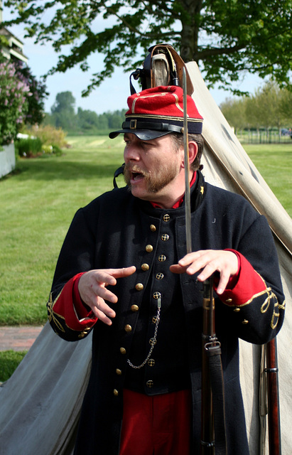 Civil War Reenactment, Hovander Park, Ferndale