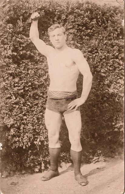 Boxer? South Lancashire c1910