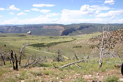 Descent to the Yampa Bench