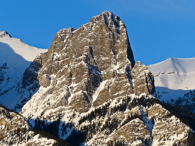 Craggy peaks of Canmore