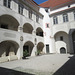 Traismauer : cour du musée archéologique.