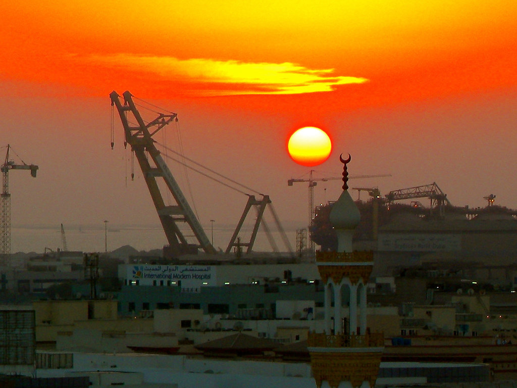 Dubai sunset