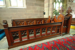 Choir Stalls, St James' Church, Idridgehay, Derbyshire