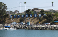 Oceanside Harbor sign (2477)