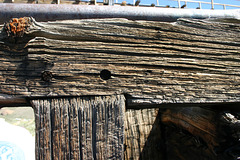 Mill timber closeup, Bodie