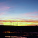 Sunset over Norris Geyser Basin, Yellowstone National Park