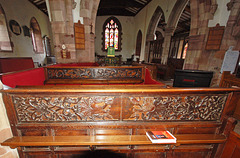 Corporation Pew, Saint Lawrence's Church, Boroughgate, Appleby In Westmorland, Cumbria