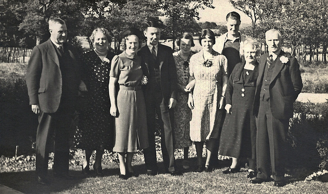 My parents' wedding, June 1938