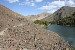 Blue Lake, Sierra Nevada, California, USA.