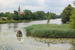 Rigardo de sur "La Ŝtono"  (Blick vom "Stein" aus)