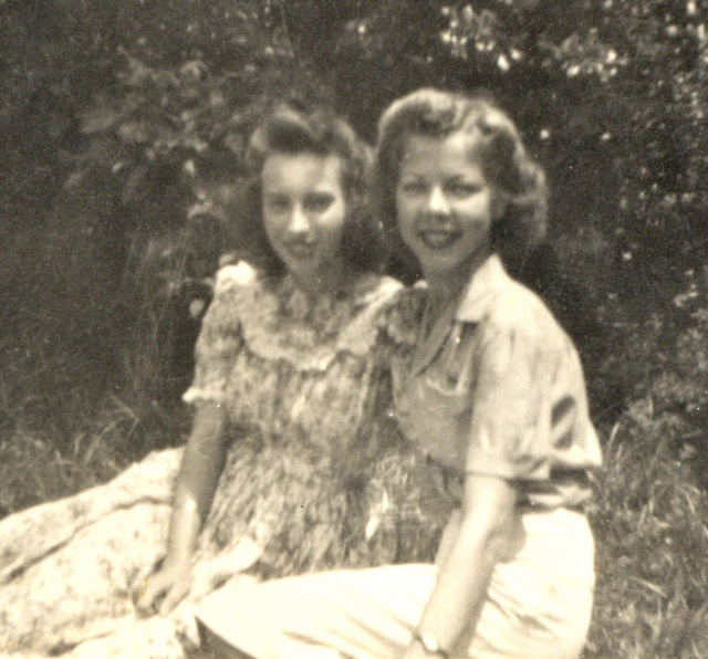 Friends of my mother, about 1940