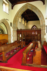 Chancel of 1911, St Anne's Church, Baslow, Derbyshire