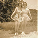 Alice and friend, Nonie, New Orleans, early 1940s