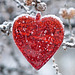 A Christmas heart