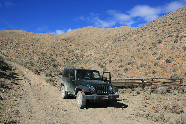 Jeep in the Middle of Nowhere