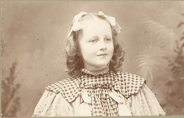 My grandmother, Anna Olsen, about 1906