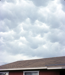 Mammatus clouds over Washoe Valley, NV