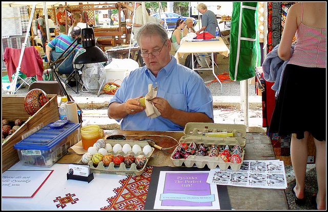 The Artist ~ Pysanka