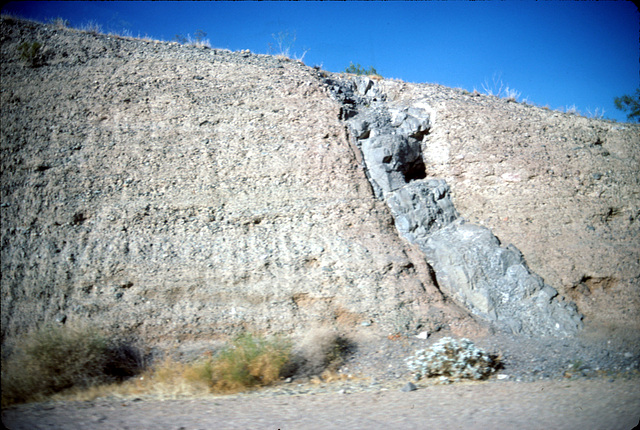 Basaltic dike