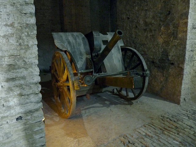 Gjirokastra Castle- Artillery Piece in the Armaments Museum