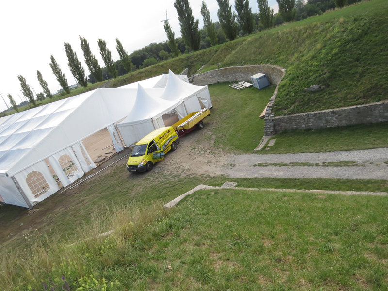 Carnuntum : l'intérieur de l'amphithéâtre, 2