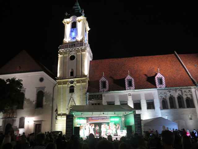 Bratislava : vieil hôtel de ville.