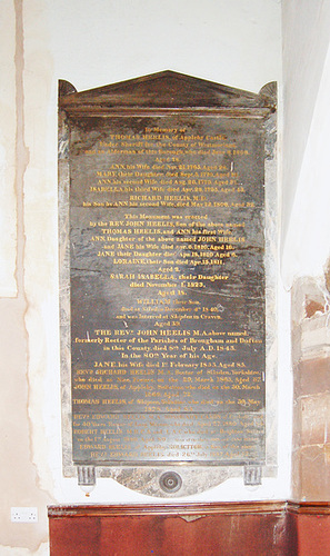 Heelis Memorial, Saint Lawrence's Church, Boroughgate, Appleby In Westmorland, Cumbria