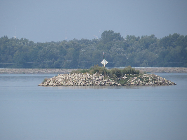 Signalisation sur le Danube.